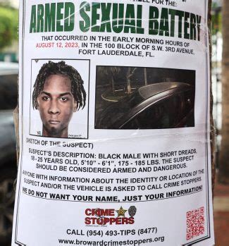 Police distribute flyers in Fort Lauderdale neighborhood to find man accused of kidnapping, sexual assault